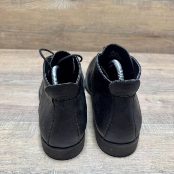 Kenneth Cole Reaction Plause Black Leather Chukka Boots Men's Size 10 - Picture 3 of 7